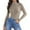 300#Khaki, variant on Turtleneck Sweaters for Women 2025 Fall Long Sleeve Dressy Casual Soft Knitted Button Basic Pullover Tops Outfits
