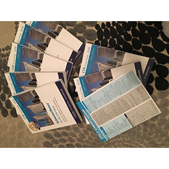 Pre-Owned CFA Level 2 Exam Prep Package Paperback