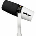 thumbnail image 3 of Shure MV7+ Dual-Output Cardoid Wired Dynamic Podcast Microphone, White MV7+-W, 3 of 7