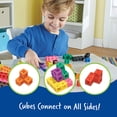 thumbnail image 3 of Juego de 100 actividades STEM Learning Resources recursos de aprendizaje MathLink Cubes, 3 of 7