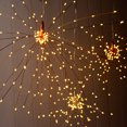 thumbnail image 4 of TFixol 120 LEDs Firework Lights Hanging Decorative Light Christmas Remote Control Battery Operated 8 Light Modes Warm White Indoor & Outdoor Starburst LED Lights for Bedroom Parties Wedding Street Yar, 4 of 5