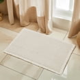 thumbnail image 1 of Alfombra de baño SUBRTEX con forma de gofre trenzada, 60 x 90 cm, absorbente y antideslizante, 1 of 7