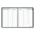 thumbnail image 2 of Recycled Professional Weekly Planner, 15-Minute Appts, 11 x 8.5, Black Wirebound Soft Cover, 12-Month (Jan to Dec): 2026 | Bundle of 5, 2 of 5