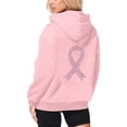 thumbnail image 4 of XINPING Hoodies Women Zip Up Hoodie Oversized Sweatshirt Jackets Spring Fall Winter Coats with Breast Cancer Awareness Ribbon Print 2026, 4 of 7