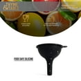 thumbnail image 5 of Thyme & Table Mini Silicone Funnel, Black with Cream Dots, 5 of 8