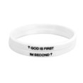 thumbnail image 1 of GOD IS FIRST Bracelet, Im Second - Inspirational Bible Verse Bracelets F7P9, 1 of 1