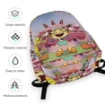 thumbnail image 6 of Cuphead Mughead Show Adjustable Laptop Backpack Daypack Satchel Bookbag Half Printed Rucksack Travel Bag, 6 of 8