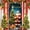 F, variant on Christmas Party Decorations,Thanksgiving Garage Door Cover,Christmas Front Door Cover 2025, 36x80 Inch Christmas Outdoor Cover Elastic Fabric, Christma Front Door Cover, Holiday Decor(D)