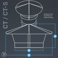 thumbnail image 5 of RDP 8" Galvanized Cone Top Chimney Cap with Screen, 5 of 7