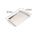 thumbnail image 2 of Barbecue Plate Food Snack Plate Flat Platelat Bottom, Barbecue Plate, Square Plate, Restaurant?easy Clean, 2 of 5