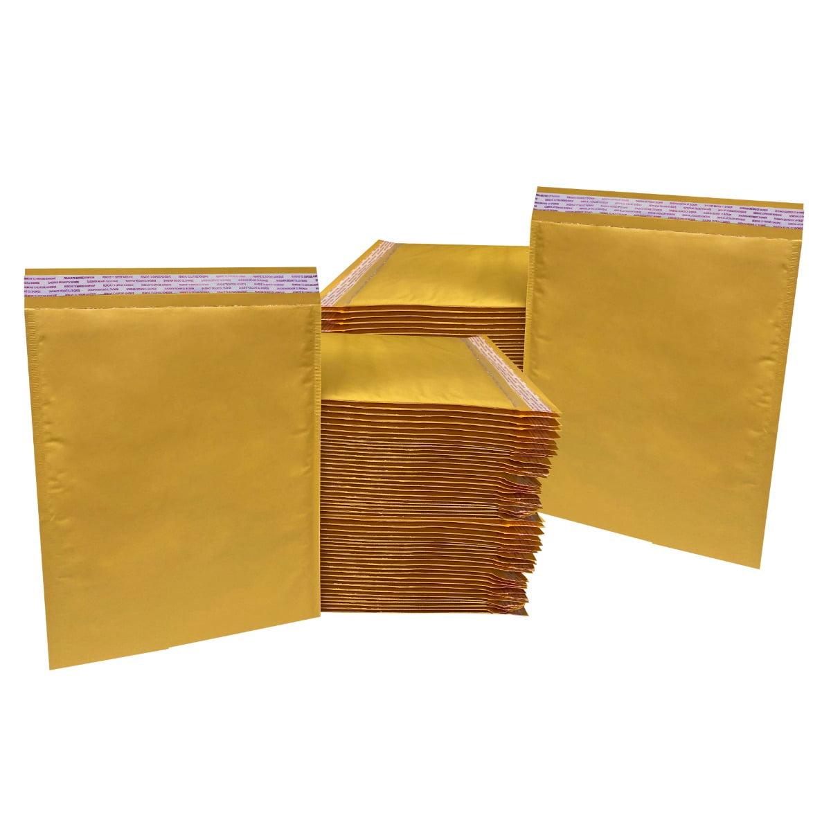 StarBoxes 100 Kraft Bubble Mailers 14.5x20" - #7 Self-Seal Padded Envelopes