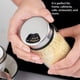 thumbnail image 4 of Cateissary Frasco de vidrio para especias con tapa y escala, botella sellada para condimentos, almacenamiento de pimienta, cocina, restaurante, Picnic, Cables de audio/vídeo M/200ml, 4 of 6