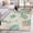 Teal, variant on 3'x5' Area Rugs, Aqua Coastal Starfish Indoor Outdoor Area Rug for Living Room Bedroom, Farmhouse Nautical Seahorse Coral Washable Bathroom Rugs Kitchen Floor Carpet Mats Home Decor Aesthetic