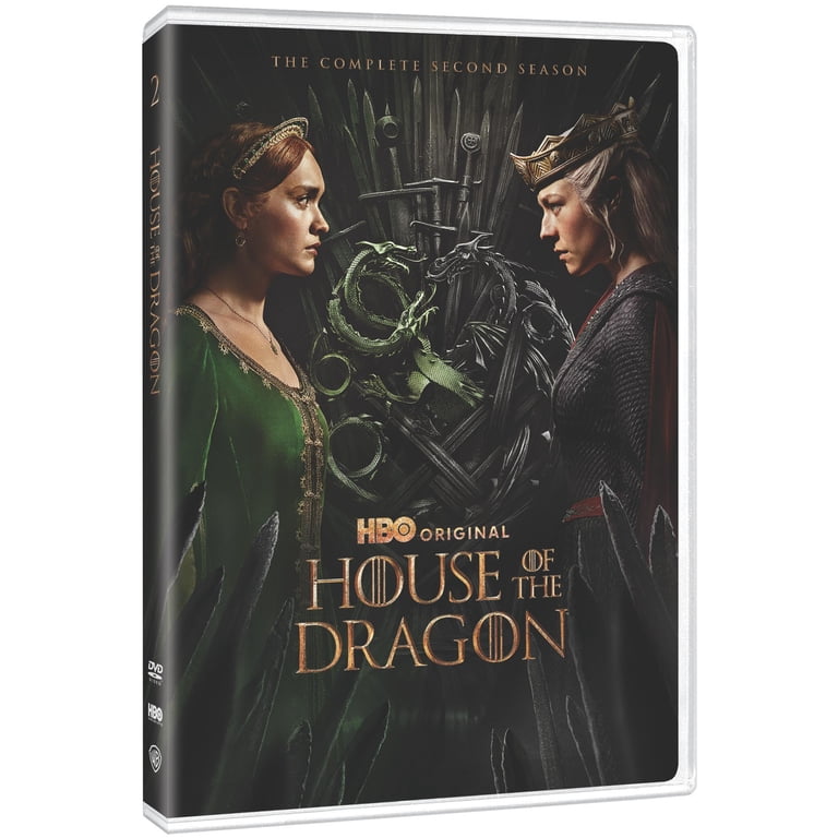 House of the Dragon: The Complete Second Season DVD, 2 Pack