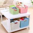 thumbnail image 4 of Caja de plástico Yuarrent organizador de almacenamiento apilable gris L, 4 of 6