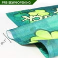 thumbnail image 6 of Double Sided Premium Garden Flag, Happy St. Patricks Day Green Hat with Clover Decorative Garden Flags for Home Decor - Weather Resistant & Double Stitched Yard Flags - 18 x 12.5 Inch, 6 of 6