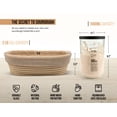 thumbnail image 4 of Kook Bread Proofing Set with Dutch Oven & Sourdough Kit, 4 of 5