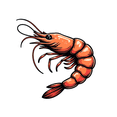 thumbnail image 5 of cartoon Shrimp Theme Stickers, Waterproof Shrimp Theme Sticker for Water Bottle Laptop Phone Cases Planner Skateboard Luggage Helmet Party Favor Decor, Ideal for Adults Teens Teacher Rewards, 5 of 9