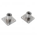 2Pcs Pressure Washer Foam Cannon Holder 1/4inch Quick Connect Stainless Steel Pressure Washer Nozzle Tip Wall Mount Holder