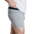thumbnail image 5 of Fruit of the Loom Premium Big Men's Breathable Boxer Briefs, 3-Pack, 5 of 8