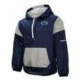 thumbnail image 6 of Men's Mitchell & Ness Navy Penn State Nittany Lions Team 3.0 Anorak Half-Zip Hoodie, 6 of 6