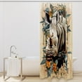 thumbnail image 2 of yowmns Waterproof Shower Curtain Set with Hooks - Printed Design for Bathroom Decoration, 2 of 6