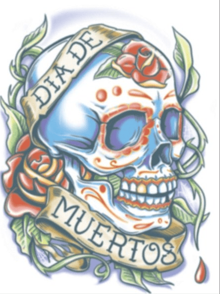 Sugar Skull And Calavera Tattoo Meaning and Design Ideas  Saved Tattoo