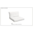 thumbnail image 2 of TK Classics Covers for Chair Cushions 4" Thick in Sail White, 2 of 3
