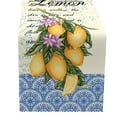 thumbnail image 1 of asddcavvf Petit Drapeau de Table Frais Printemps et Été Nappe en Lin Imprimé Fleur 5 pour Table à Manger, 1 of 6