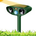 thumbnail image 1 of Repelente ultrasónico para gatos, repelente solar para gatos, repelente ultrasónico para roedores con sensor de movimiento, repelente impermeable para gatos, perros, ratones, mapaches y mascotas de j, 1 of 5
