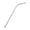 Bending thread 21.5c-201, variant on Metal Straw Straight or Bent Design Universals Mug Cup Compatibility Stainless Steel Drinking Straw Kitchen Accessory