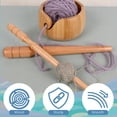 thumbnail image 3 of JubileeYarn Nostepinne Wooden Yarn Ball Winder - 6cm - 1 Winder, 3 of 7