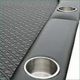 thumbnail image 4 of Poker Table 95 Inch Black with Cup Holders & Chips Tray | Modern | Plastic,Wood, 4 of 8
