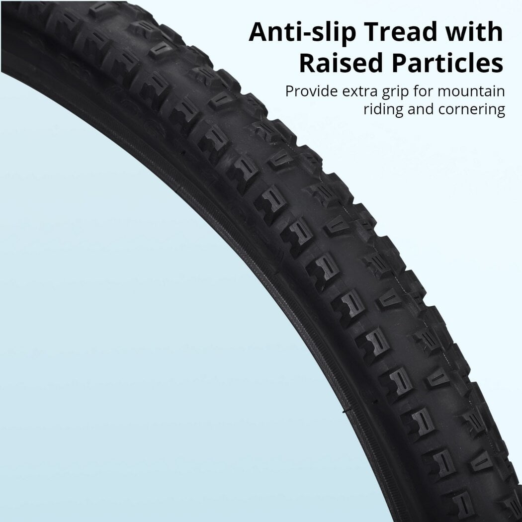 Timcorr 2 Pcs Mountain Bike Tires 26 X 1.95 With 2 Pcs Bike Tubes 26 X 1.9 2.125 Av 32mm Valve Beach Cruiser Bike Replacement Tires Tubes Pun