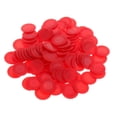 thumbnail image 1 of 100 Unids / Pack Plástico ABS 23 Bingo Fichas de Póquer Fichas de Casino Juguetes rojo Hugo Fichas de juego de bingo, 1 of 10