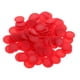 thumbnail image 1 of Fichas de póker de 23 mm para juegos de mesa, fichas de dinero para juegos de entretenimiento rojo, 1 of 9