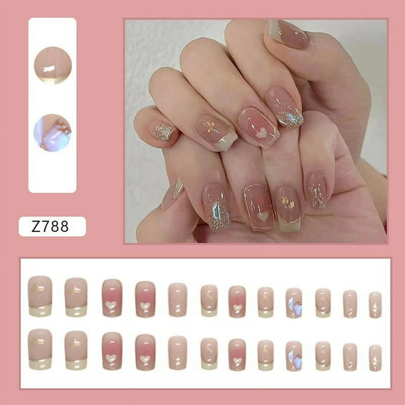 Bilqis Deals Showcasing Advanced Texture Easy To Wear Fits Well With Nails And Is Not Easy To Fall Off Unique Design Showcases Personalized Wearing Of Nails 1ml