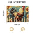 thumbnail image 3 of Nawypu  Farmhouse Chicken Wall Art Rooster Sunflowers Pictures Kitchen Decor Motivational Quotes Canvas Painting Rustic Country Flowers Poster Framed Artwork for Kitchen Living Room, 3 of 6