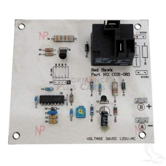 Performance Plus Carts Replacement Charge Module Control Board for EZGO Total Charge II, III, and IV Chargers | Replaces OEM 28668-G01