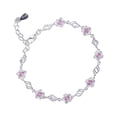 thumbnail image 2 of Minnieouse Luce con una elegante de plata de ley a la moda para mujer, pulseras que elevan tu look, acentos de moda, idea de regalo perfecta Ropa, zapatos y accesorios Miscelánea, 2 of 6