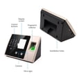 thumbnail image 4 of Fingerprint Time Attendance Machine with HD Display Screen Time Clock Support Face Fingerprint Password ,Easy Operate, 4 of 6