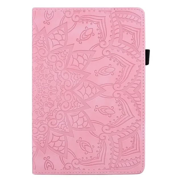 3D Tree Emboss for Samsung Galaxy Tab A7 10.4 2020 Case A8 A7 Lite Cover Funda Tablet For Samsung Galaxy Tab A9 A9 Plus S9 Case Pink-Flower Tab A7 Lite 8.7 inch