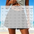 thumbnail image 3 of Womens Trendy Casual Sweat Shorts Drawstring Elastic Waist Flowy Shorts Lightweight Summer Workout White 3XL, 3 of 5