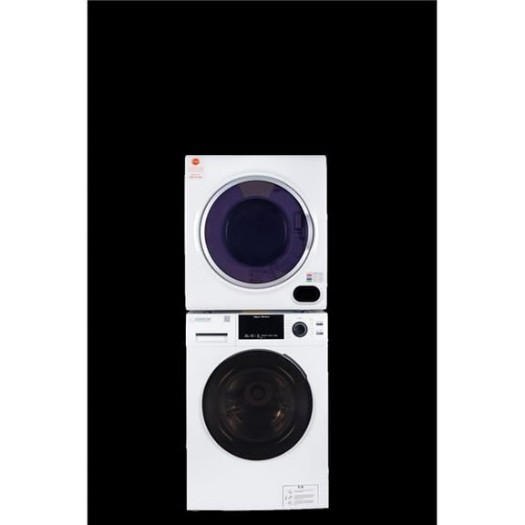 Equator Advanced Appliances 826   852 Equator 110V 1.6 cf Washer w/ Pet Cycle & 110V 3.5cf Vented Digital Sensor Dryer