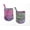 Pink Purple Green Diamond, variant on Batik Tie Dye Oven Mitts (Set Of 2) by Penny's Needful Things (Orange Purple Blue Floral)