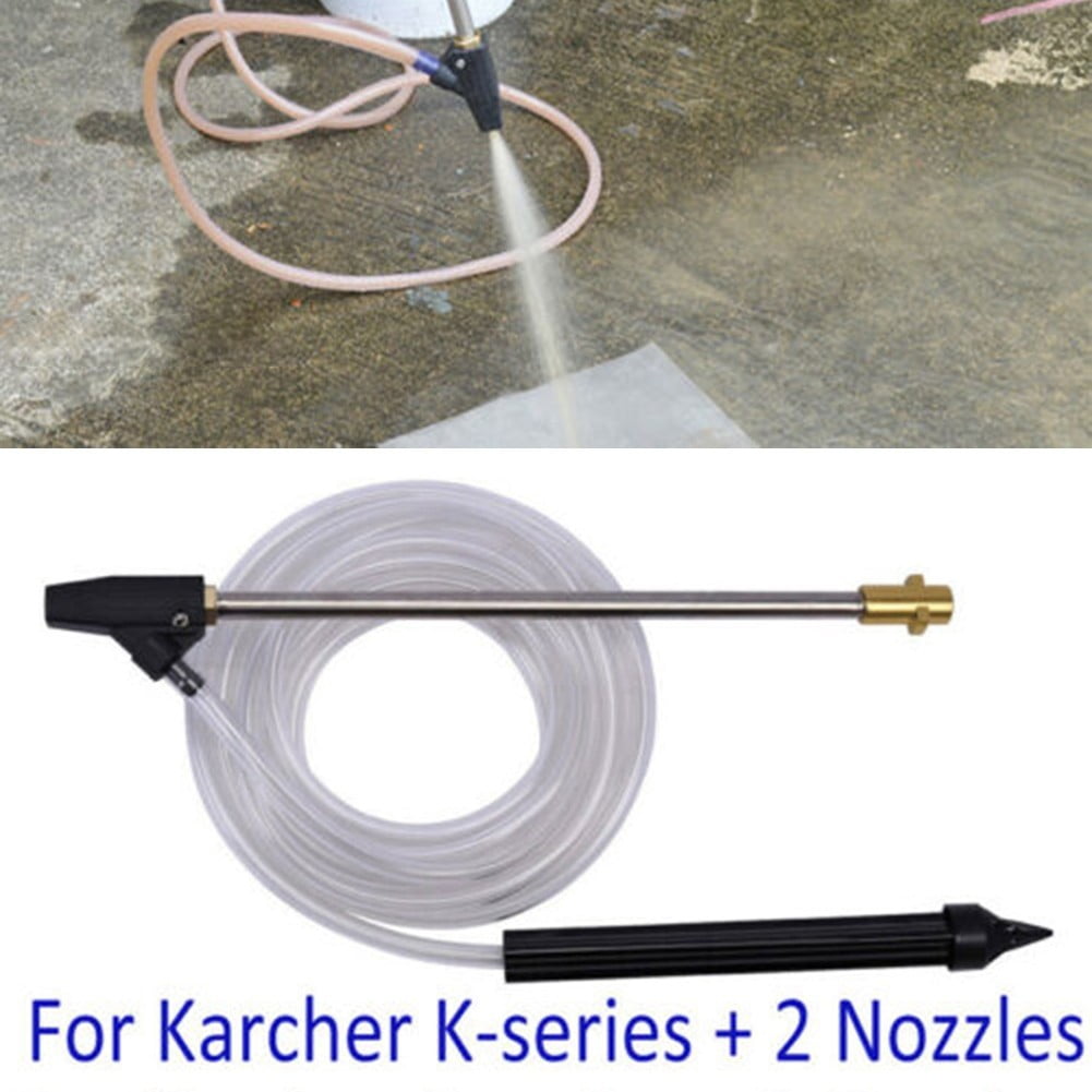 Wet Car Pressure Washer Sand Blasting Kit Lance Stainless Steel for Karcher K2 