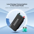 thumbnail image 5 of Renogy 2000W 12V Pure Sine Wave Battery Converter, ETL Listed with Built-in 5V/2.1A USB port and AC Hardwire Port Solar Power Inverter, 5 of 7