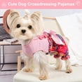 thumbnail image 2 of Dog Clothes for Medium Dogs Boy Girl, Dog Pjs Jumpsuit, Soft Material Stretchable Dog Pajamas Onesie, Pet Clothes Dog Costume Apparel, 2 of 5