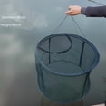 thumbnail image 1 of CNKOO Thickened Zipper Floating Fish Farming Net Cage Crab Trap Temporary Breeding Hanging Cage Fish Protection Storage Net Folding Large Diameter Net Box, 1 of 6