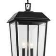 thumbnail image 4 of 59122BKT Kichler Lighting Mathus - 2 Light Outdoor Hanging Pendant In Traditional Style-22 Inches Tall and 10.75 Inches Wide-Textured Black Finish, 4 of 7